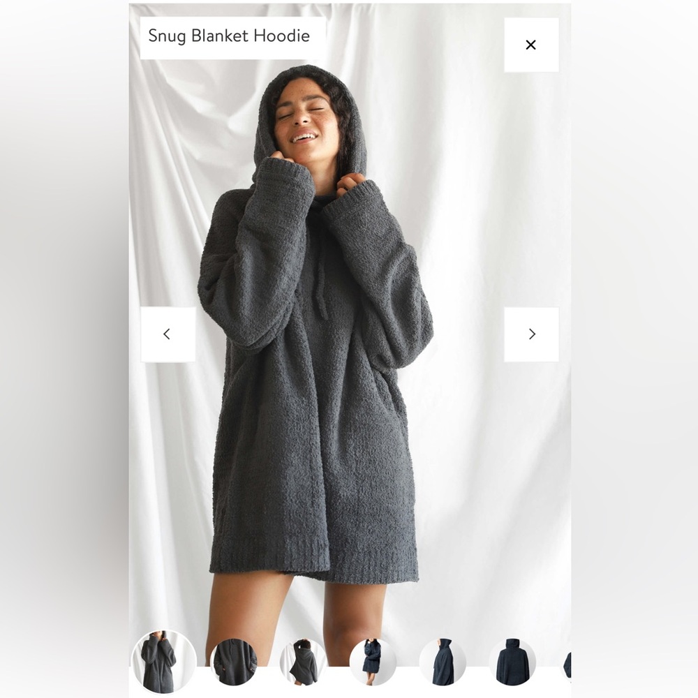 Snug blanket hoodie